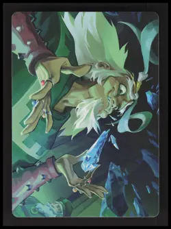 Bumi, King of Three Trials Art Card S Art Series: Avatar: Foil NM - Image 1
