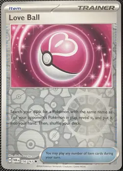 Love Ball 156/167 Sv06: Twilight Masquerade Reverse Holo - Pokemon Card - Image 1