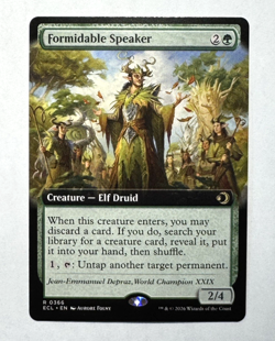 MTG Formidable Speaker Lorwyn Eclipsed R 0366 Non Foil NM - Image 1