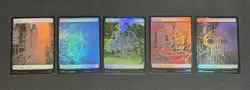 Marvel's Spider-Man Full Art Basic Land (FOIL) Set of (5) Magic: The Gathering - Image 2