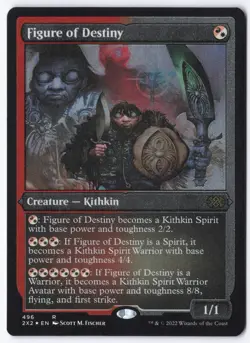 Figure of Destiny (Foil Etched) R Double Masters 2022 496 NM - Image 1