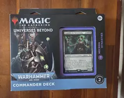 MTG Warhammer 40K Commander NECRON DYNASTIES Deck Magic Gathering SEALED - Image 1