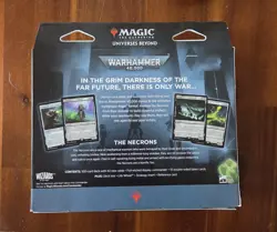 MTG Warhammer 40K Commander NECRON DYNASTIES Deck Magic Gathering SEALED - Image 2