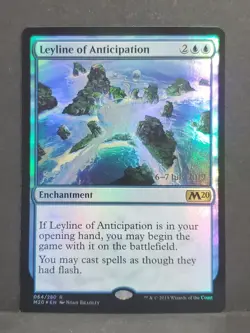 LEYLINE OF ANTICIPATION: M20 Prerelease Foil Promo MtG Magic Gathering - Image 1