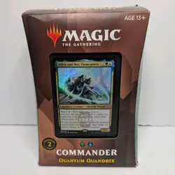 MTG Quantum Quandrix SEALED Commander Deck 2021 Magic The Gathering 630509959020 - Image 1
