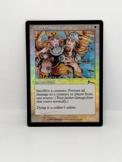 Martyr's Cause MTG FOIL - Urza's Legacy Free Shipping #13 Magic The Gathering - Image 1