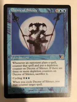 Decree of Silence x 1 MtG Scourge -- 3 available - Image 1