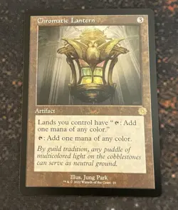 Chromatic Lantern -Retro Frame - The Brothers' War - 010 - Rare - MTG - LP - Image 1