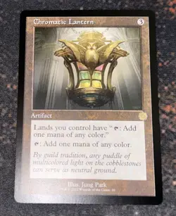 Chromatic Lantern -Retro Frame - The Brothers' War - 010 - Rare - MTG - LP - Image 2