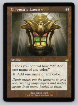 Chromatic Lantern Retro Frame - Ravnica Remastered MTG - Image 1