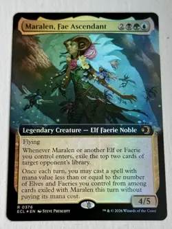 Maralen Fae Ascendant Extended Art *FOIL* Lorwyn Eclipse - 0376 - Image 1