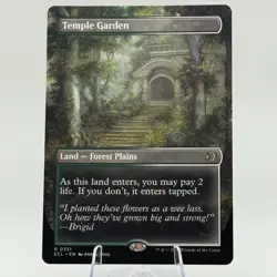 MTG Lorwyn Eclipsed - Temple Garden (Borderless) - ECL - NM - Image 1