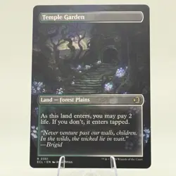MTG Lorwyn Eclipsed - Temple Garden (Borderless) - ECL - NM - Image 2