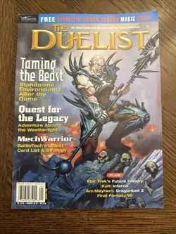 The Duelist #21 Volume 5 Issue Magic The Gathering Magazine January 1998 - Image 1