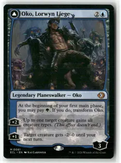 Oko Lorwyn Liege Lorwyn Eclipsed Magic MTG NM - Image 1