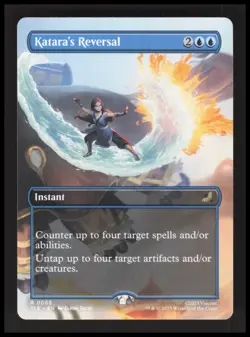 Katara's Reversal (Borderless) R Avatar: The Last Airbender: Foil NM - Image 1