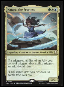 Katara, the Fearless R Avatar: The Last Airbender Foil NM - Image 1