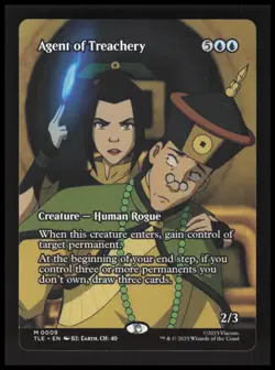 Agent of Treachery (Borderless) M Avatar: The Last Airbender: Foil NM - Image 1