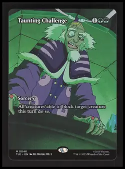 Taunting Challenge (Borderless) M Avatar: The Last Airbender: Foil NM - Image 1