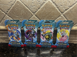 Pokemon TCG: Journey Together Sleeved Booster Packs 4 Total!!!! | ON HAND 🔥 - Image 1