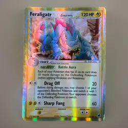 Pokemon TCG Feraligatr Delta Species Reverse Holo Card 2/101 Dragon Frontiers - Image 1