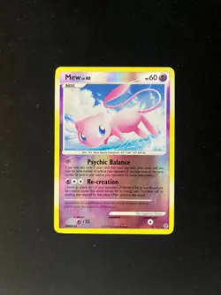Mew 15/132 Holo Rare Reverse Holo Secret Wonders Pokemon Card 2007 NM/LP - Image 1