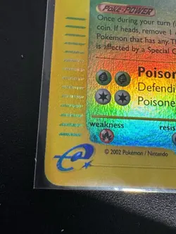 Meganium 54/165 Reverse Holo Expedition Rare LP Pokemon Card - Image 4