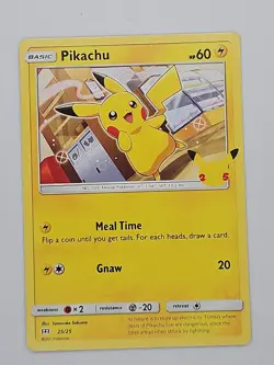 Pikachu 25/25 Non Holo Celebrations 25th Anniversary McDonald's Pokemon TCG NM - Image 1
