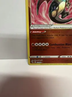 Radiant Charizard 11/78 Pokemon Go Pokemon TCG 2022 NM #3 - Image 5