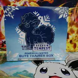 Pokemon Center Elite Trainer Box Silver Tempest Sealed with Protector - Image 2