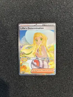 Pokemon TCG Lillie's Determination Mega Evolution 184/132 - Image 1