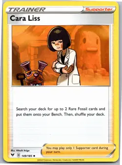 Cara Liss - SWSH04: Vivid Voltage 149/185 - Uncommon - NM Pokemon TCG - Image 1