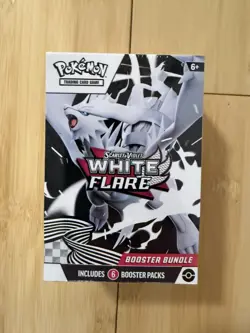 2025 Pokemon TCG Scarlet & Violet White Flare Booster Bundle - Factory Sealed - Image 1