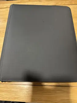 Premium Toploader Zip Binder 9 Pocket 360 Slots Pokemon Tcg Good Condition - Image 1