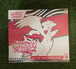 Pokemon TCG Scarlet & Violet White Flare ETB (Elite Trainer Box) Factory Sealed - Image 1