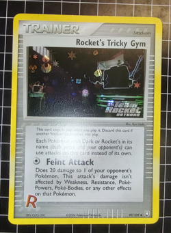 Pokemon Rocket's Tricky Gym 90/109 EX Team Rocket Returns Reverse Holo NM-MINT - Image 2