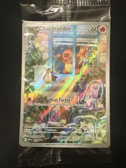 Pokemon TCG Charmander SVP044 Promo Holo SEALED Obsidian Flames ETB Black Star - Image 1