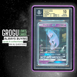 Pokemon - Shining Legends Japanese Mewtwo Mewtube GX 082 - Shiny BGS 10 - Image 1