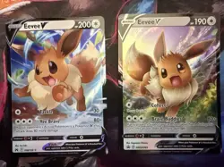 Eevee V 108/159 Crown Zenith Holo Eevee V Swsh065 Promo Pokemon TCG Nm - Image 1