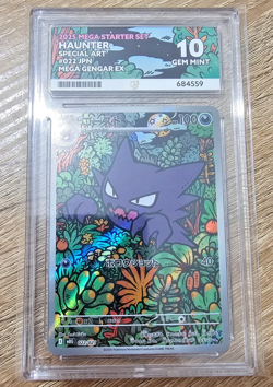 Pokemon Haunter 022/021 Japanese Mega Starter Set Special Art Ace 10 Gem Mint - Image 1