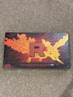 Pokemon Team Rocket's Moltres ex Ultra Premium Collection UPC - Ready stock - Image 1