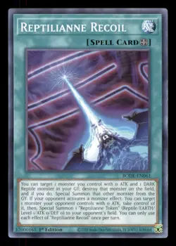 Reptilianne Recoil Burst of Destiny #BODE-EN061 LP - Image 1