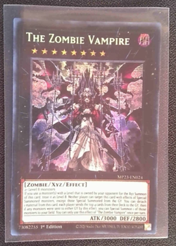 Yu-Gi-Oh! - The Zombie Vampire 2023 MP23-EN024 Secret Rare 1st Edition - Image 1