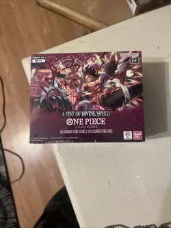 ONE PIECE ENGLISH A FIST OF DIVINE SPEED OP-11 BOOSTER BOX (SEALED) - Image 1