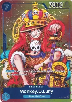 Monkey D. Luffy P-043 - One Piece Convention EXCLUSIVE FOIL ENGLISH - Image 1