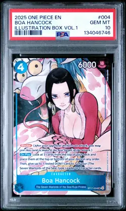 Boa Hancock Illustration Box Vol.1 One Piece Promos 004 PSA 10 - Image 1
