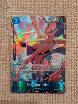 One Piece EB04-025 Nefeltari Vivi Alt Art OP14 The Azure Sea’s Seven NM In Hand! - Image 1