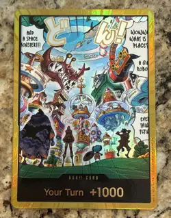 One Piece TCG English EB04 GOLD Don!! Card - Egghead Crisis - Image 1