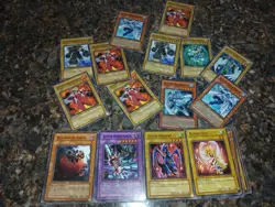 Vintage Yu-Gi-Oh Tcg Card Lot Of 200+ Cards Check Photos Mixed Sets - Image 1