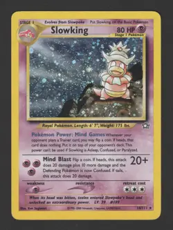 Slowking Holo Neo Genesis 14/111 ENG - Pokemon Card Rare Holographic - Image 1